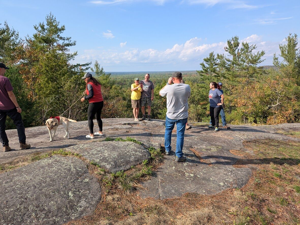 Overlook at the park